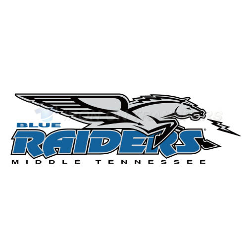 Middle Tennessee Blue Raiders Iron-on Stickers (Heat Transfers)NO.5081